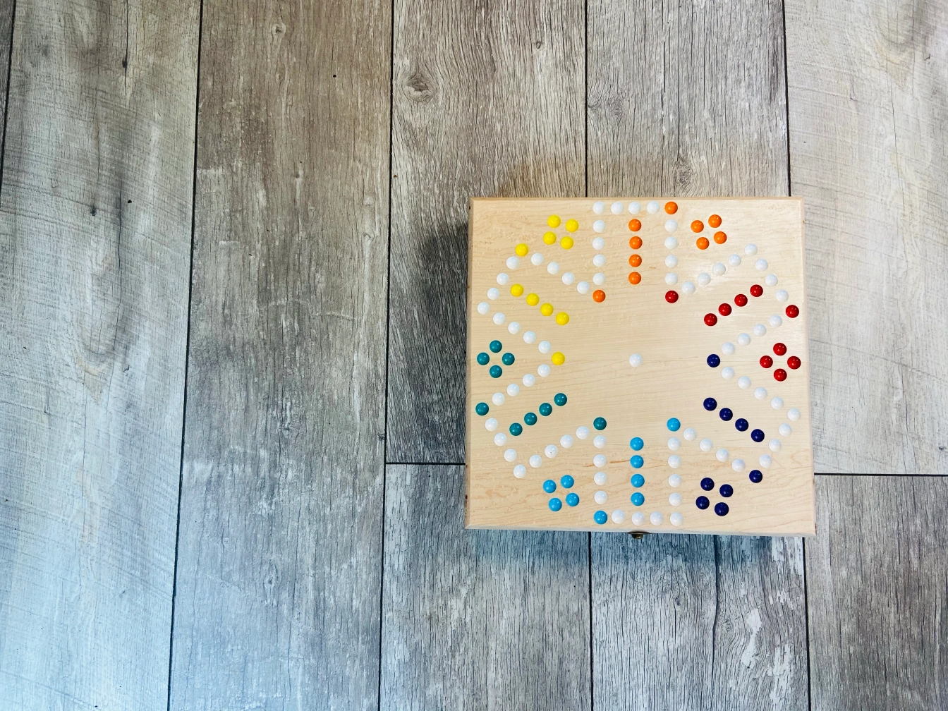 How to Make an Aggravation Board Game with Marble Storage The Walnut